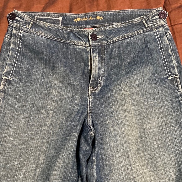 Capri Wide Leg Jean by Hikit Jeans Brand.  EUC! - Picture 2 of 16